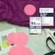image 4 of aZengear Repair Patches for Jackets, Tent, Shoe, Gear - Waterproof, Self-Adhesive, Tear-Cold-Heat-Resistant (11 Pieces, Pink)
