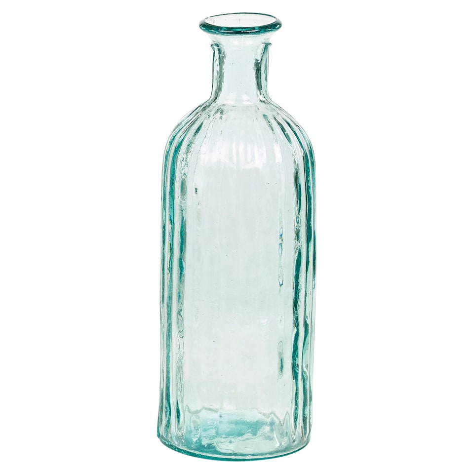 image 1 of 2.5L Large Natural Recycled Glass Vase