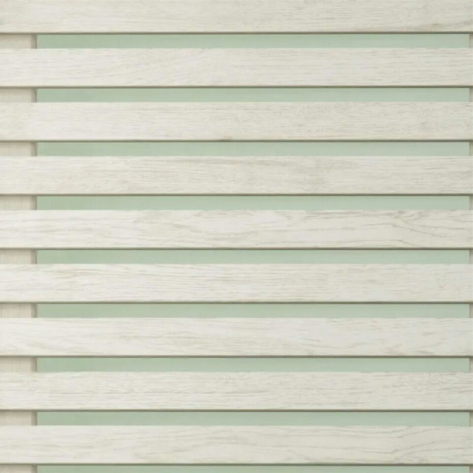image 1 of Fine Decor Wood Slats Wallpaper - Sage Green - 10m x 53cm | Green