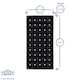 image 2 of Green Blade 50 Cell Seed Tray - Black