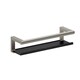 image 1 of COSMIC Bathroom Shelf, Organizer, Matt Silver and Black, Architect S+ Collection