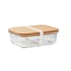 image 1 of MidOcean Canoa Borosilicate Glass Lunch Box - Transparent - One Size