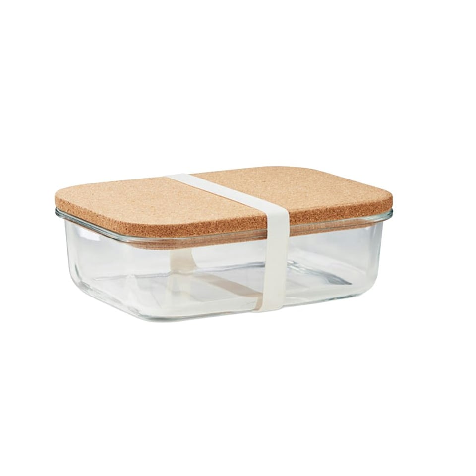image 1 of MidOcean Canoa Borosilicate Glass Lunch Box - Transparent - One Size