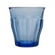 image 4 of Duralex Picardie Drinking Glasses - 250ml Tumblers for Water, Juice - Blue - Pack of 6 Blue