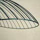 image 1 of ValueLights Wavy Wire Design Easy Fit Ceiling Pendant Light Shade In Black Metal Finish