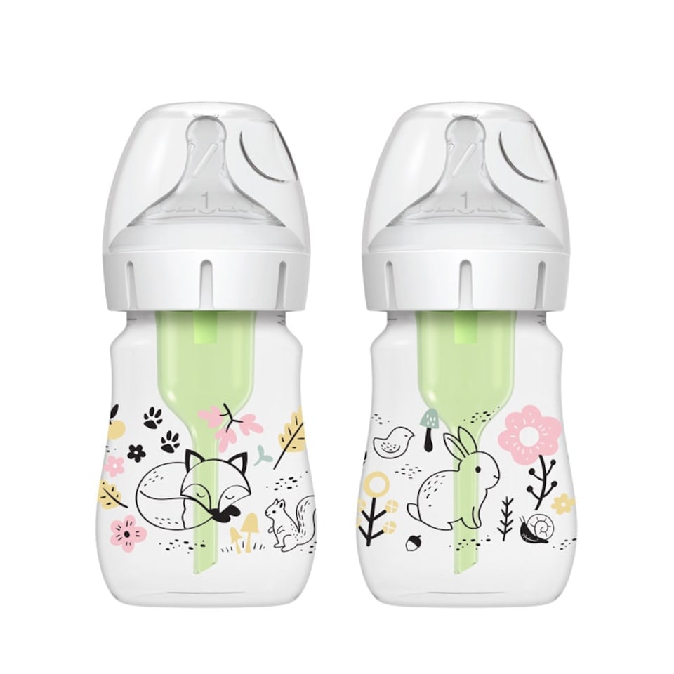 image 1 of Dr Brown's Options+ Bottle Design Woodland 150ml 2Pk