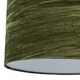 image 4 of Set of 2 Green Crushed Velvet 30cm Pendant Lightshades Green