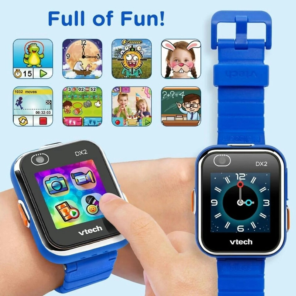 image 1 of VTech Kidizoom SmartWatch DX2 - Blue