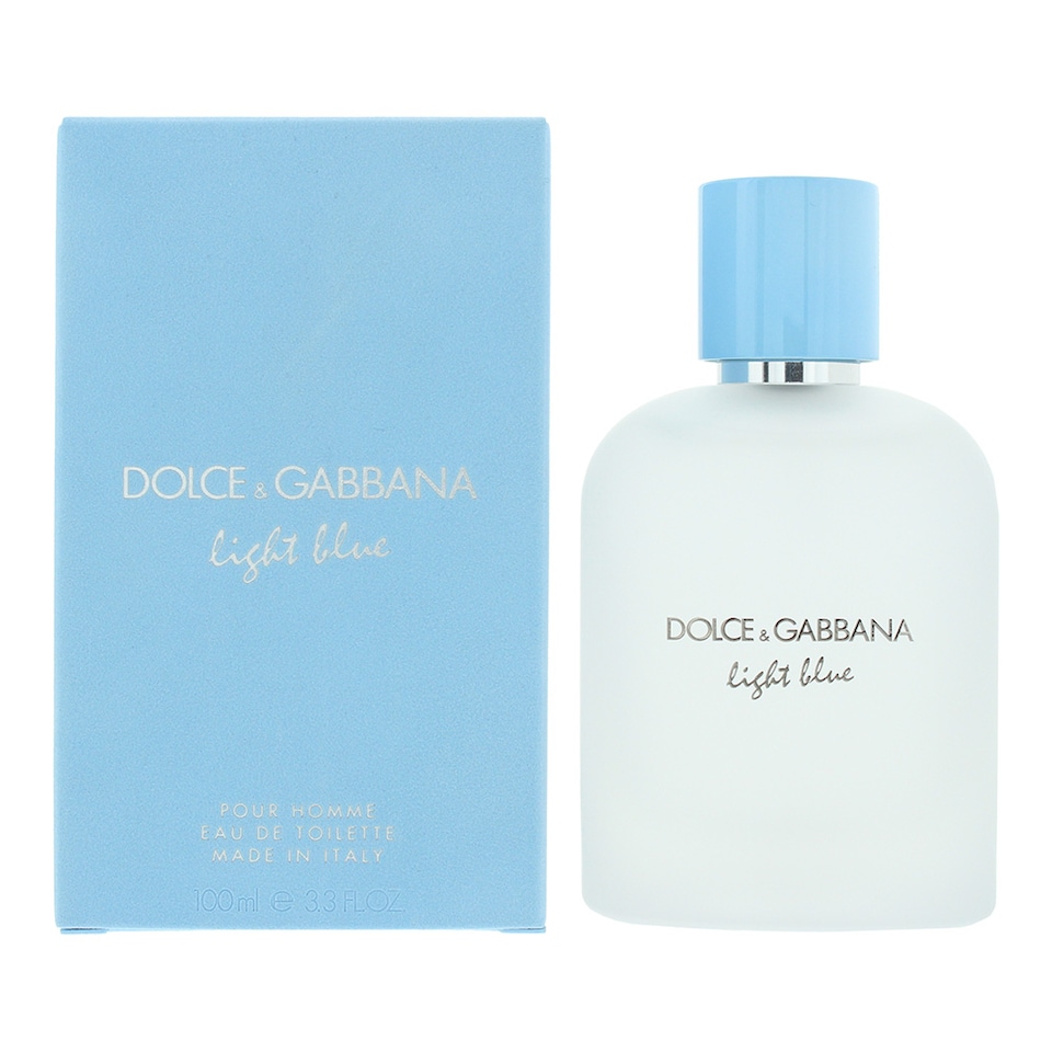 image 1 of Dolce & Gabbana Light Blue Pour Homme Eau De Toilette 100ml Spray For Him