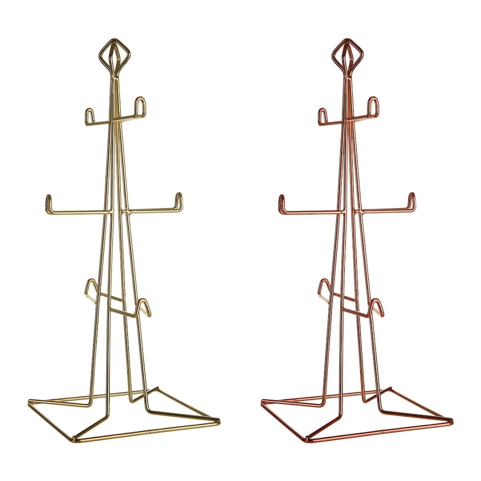 image 1 of Vertex Gold Finish 6 Mug Tree