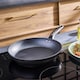 image 3 of Morphy Richards 28cm Forged Aluminium Ceramic Frying Pan - Black