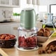 image 3 of Ariete 438/04 Vintage Mini Chopper, 400W, 600ml Graduated Beaker, 2 Speeds, Stainless Steel Blades, Green