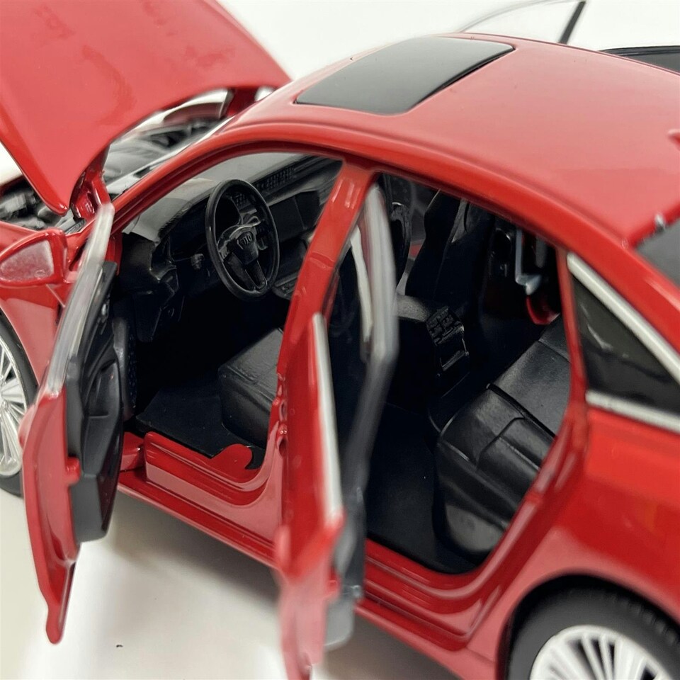 image 1 of Audi A6 Red LHD Light and Sound 1:32 Scale Tayumo 32140014