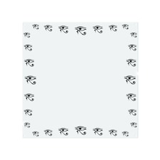 Eye Of Horus Splash Back | White