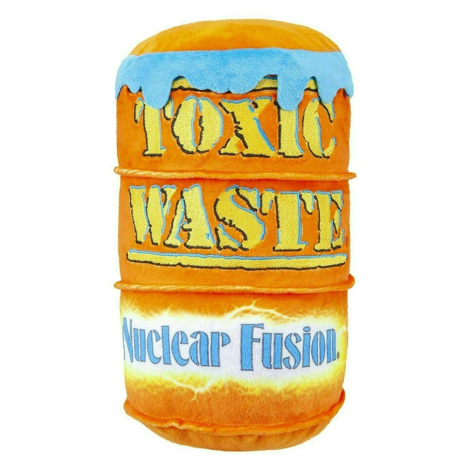 image 1 of Toxic Waste Nucleaer Nucleaer Fusion Soft Toy Candy Inspired Plush 23cm Orange