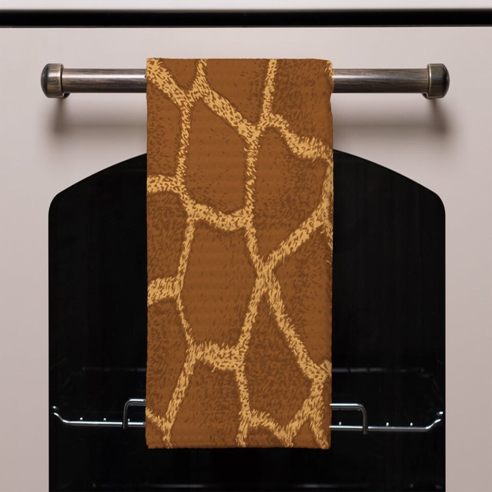 image 1 of Giraffe Print (Kitchen Towel)