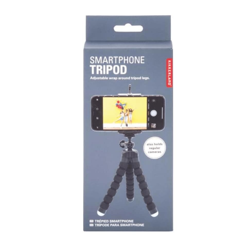 Kikkerland Smart Phone Tripod with Adjustable Legs