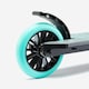image 8 of Decathlon Kids' Scooter with Handlebar Brake and Suspension Mid 5 - Grey/Green