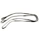 image 2 of Hy Rubber Grip Reins - Brown - Full