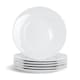 image 1 of Argon Tableware 6x Classic White Side Plates - 15.5cm - Side Plate Dining Plate Serving Plate Microwave & Dishwasher Safe Plates White