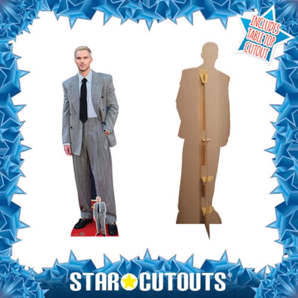 image 1 of Nicholas Hoult Lifesize Cardboard Cutout 191cm