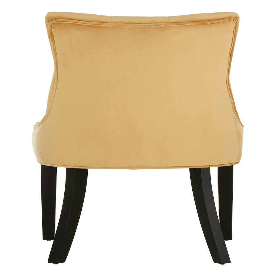 image 1 of Interiors by Premier Beige Velvet Chair, Enchanting Sleep Chair, Easy to Assemble Borg Chair, Comfy Dining Chair