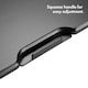 image 4 of Vonhaus Black Standing Desk Converter for Home Office
