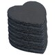 image 1 of Argon Tableware Heart Slate Placemats - 25cm - Pack of 24