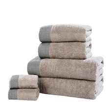 Tidal Pure Cotton Face Towels Super Soft and Absorbant | Brown | Natural | Face cloth | 1