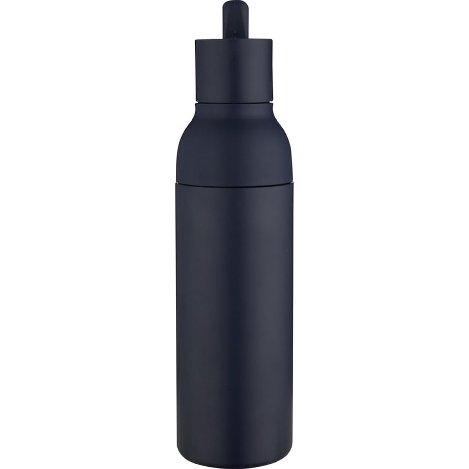 image 1 of Floso Illuminate Stainless Steel Double Wall 650ml Water Bottle Set | Blue | Navy | 1