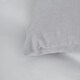 image 3 of BHS Matte Velvet Cushion, Silver