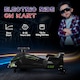 image 6 of HOMCOM 12V Electric Go Kart for Kids with Music, LED Lights, Black