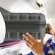 image 5 of Flight Knight Cabin Suitcase 56x36x23cm - 30+ Airlines Approved - British Airways, EasyJet- Lightweight 4 Wheel Carry On Hard Shell Hand Luggage Grey | Charcoal | Cabin Bag