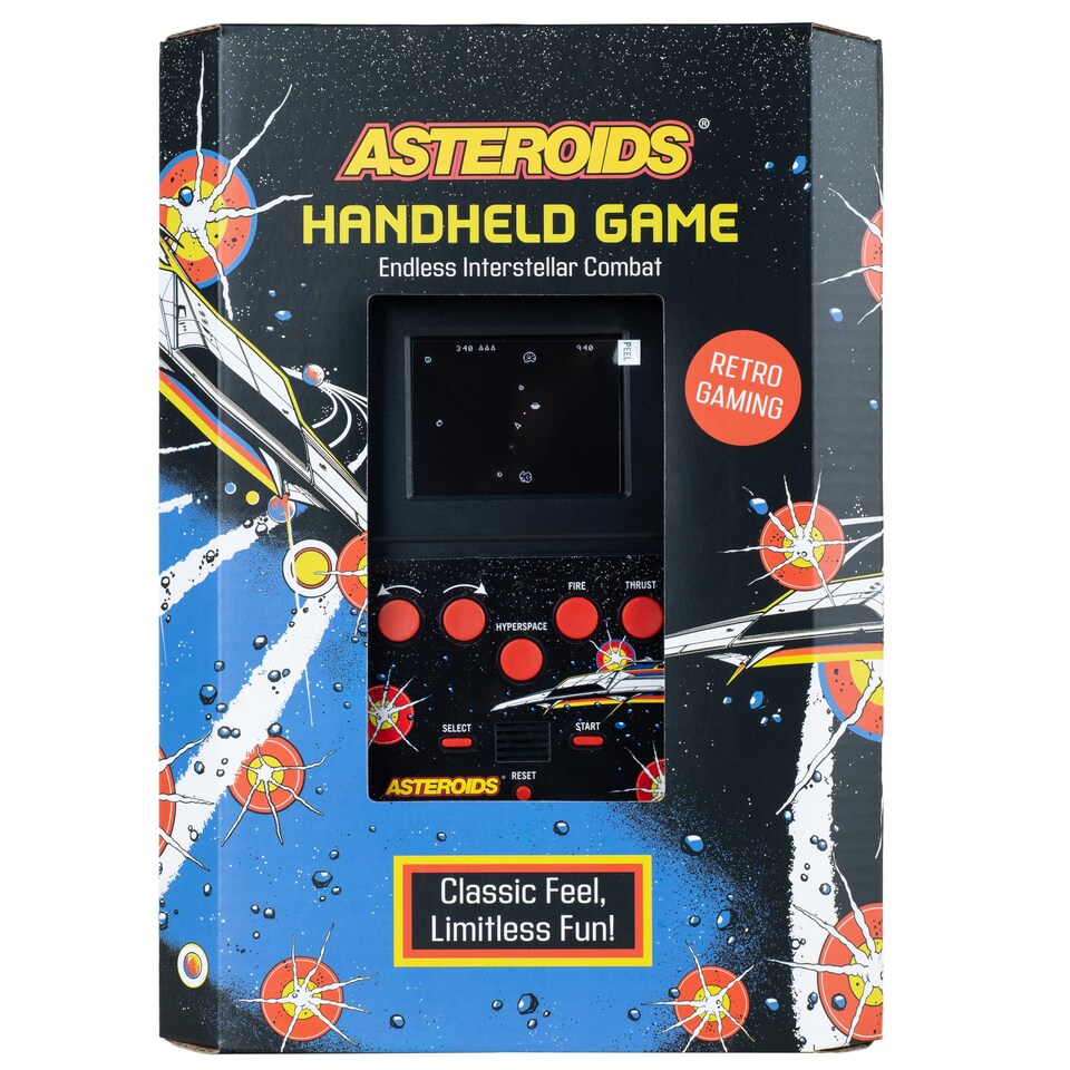 image 1 of Asteroids Colour Handheld Arcade Game with 2.5" Colour Screen