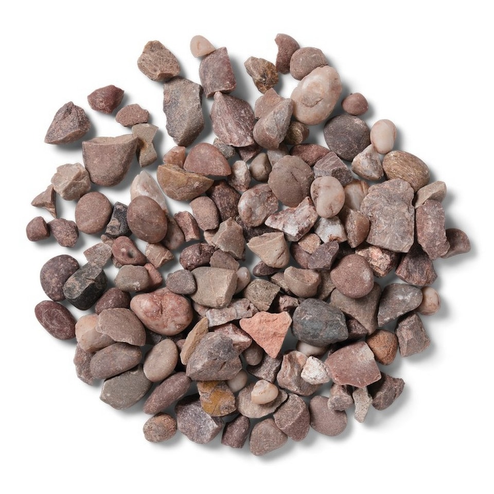image 1 of Chippings - Pink Stone - 12-20mm - Premium Aggregate Bulk Bag - 850 kilos