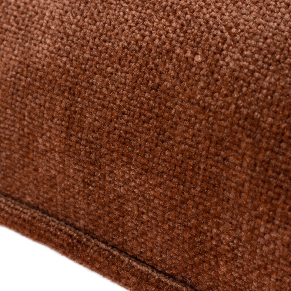image 1 of Yard Heavy Chenille Piped Cushion | Brown | Nutmeg | 50 x 50cm | 1