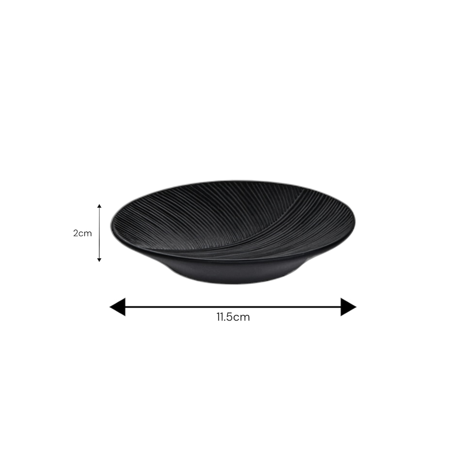 image 1 of Ripple Black Textured 4 Piece Bathroom Accessory Set | Black | Black | 1