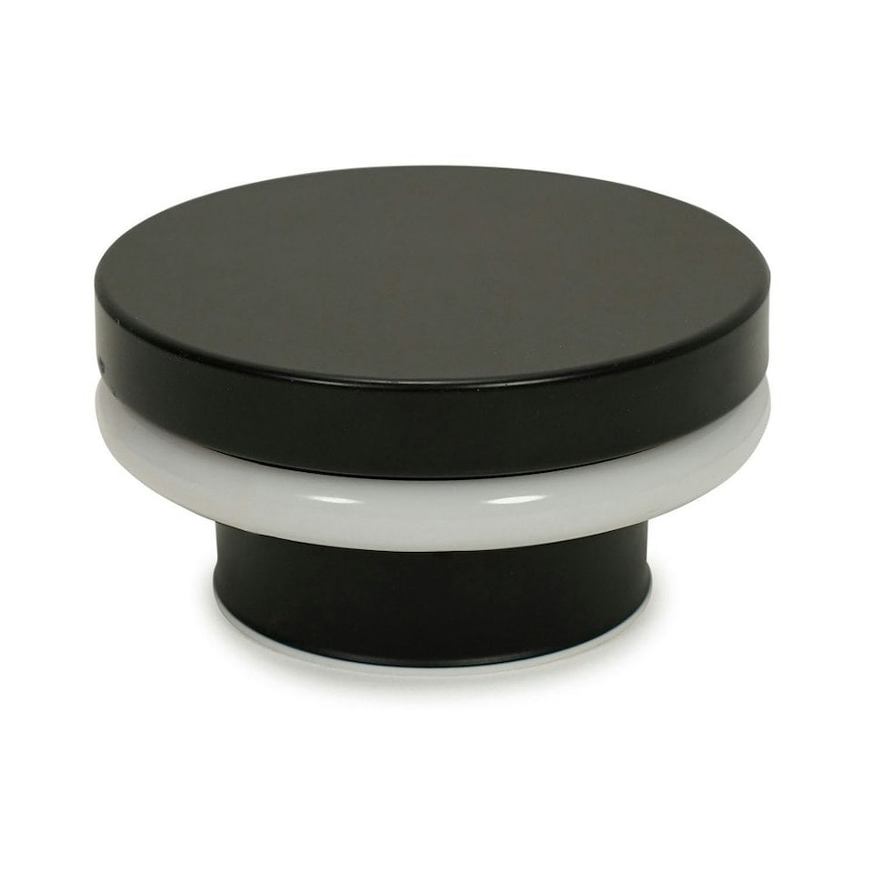 image 1 of ValueLights Infinity Black Backlit Circle Integrated LED Wall Light | Black