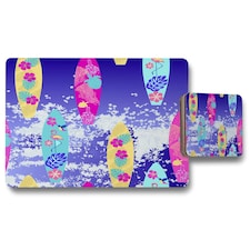Tropical Surf (Placemat & Coaster Set)