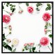 image 2 of Scattered flowers (Picture Frame) Brown | Oak | M