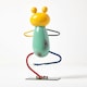 image 5 of Homescapes Metal ‘Half Tree’ Yoga Frog - 29 cm Tall