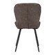 image 5 of Quebec Dining Chair (Pack of 4) - L62 x W51 x H90.5 cm - Brown Faux Leather | Brown