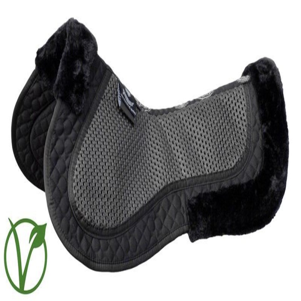 image 1 of Rhinegold Nonslip Gel Half Pad Black | Size: Cob
Colour: Black