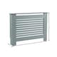 image 7 of Extending Radiator Cover Adjustable Wooden MDF Slatted Grill | Grey