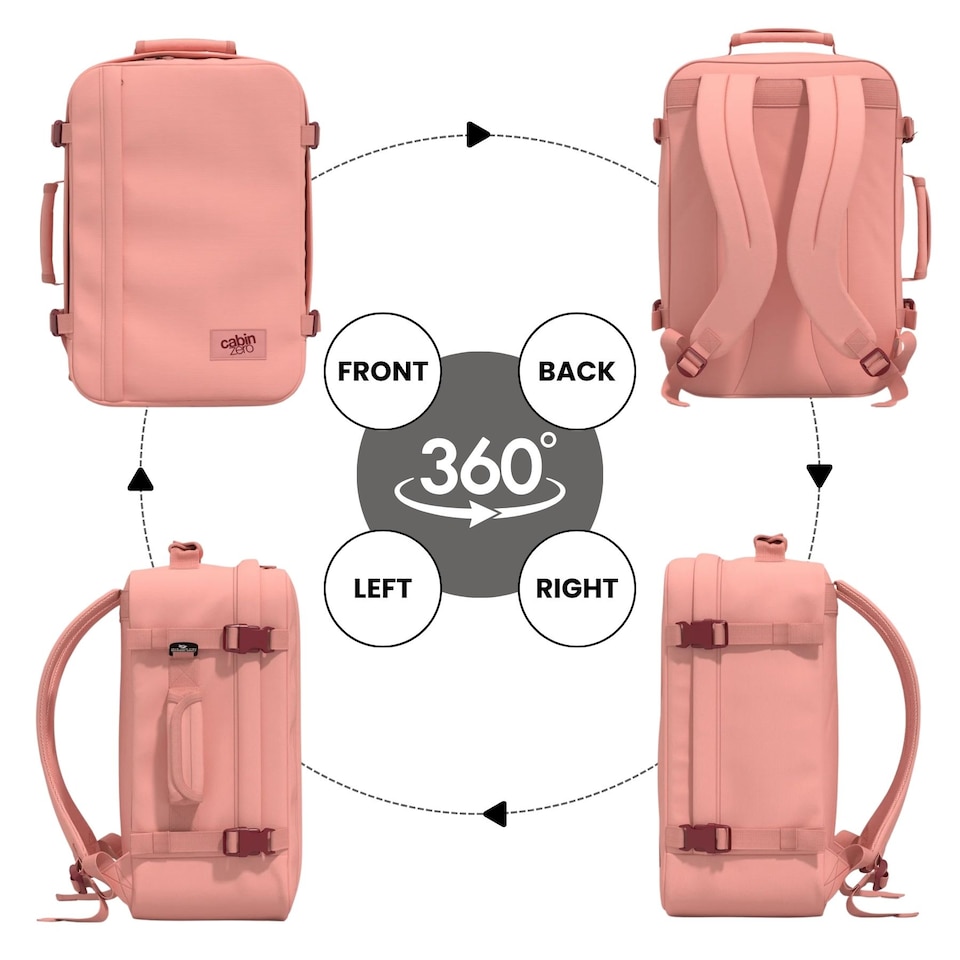 image 1 of CabinZero Classic Cabin Backpack 36L, Carry-on Approved with Lightweight Build
