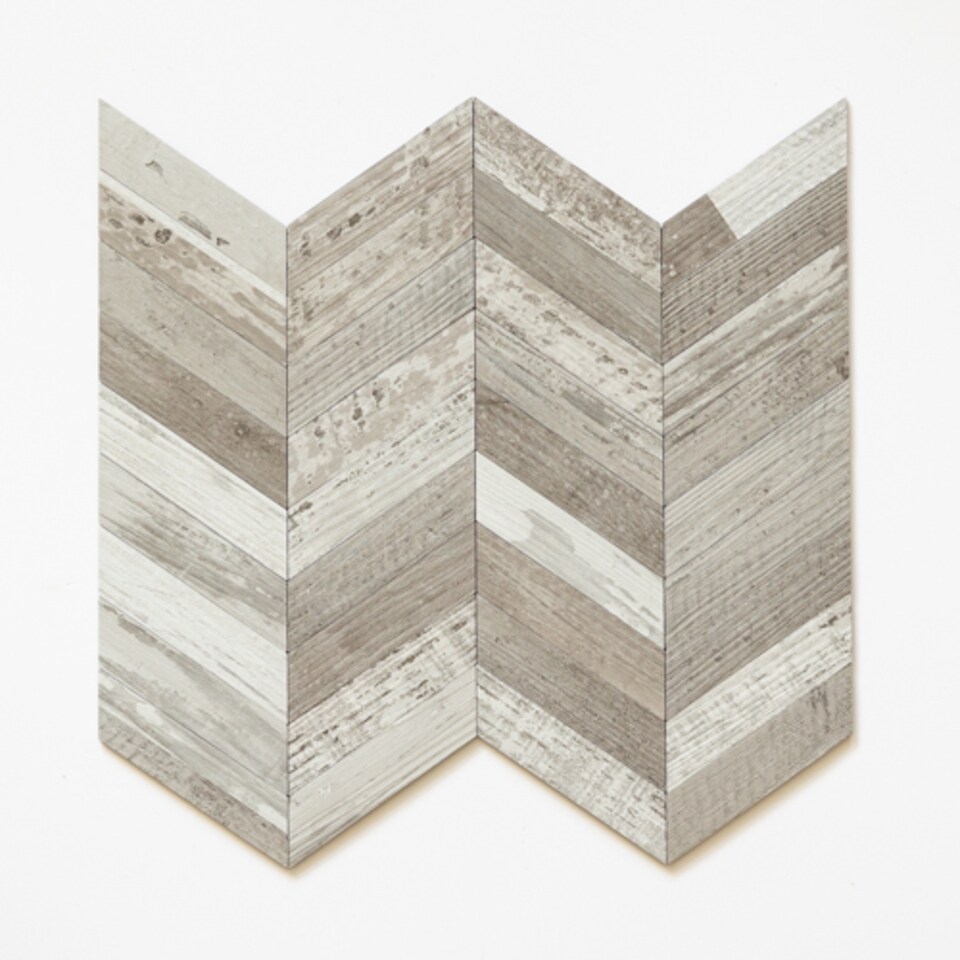 image 1 of d-c-fix Herringbone 29.6 x 25.3cm Premium Self Adhesive Composite Wall Tile | Pack 5