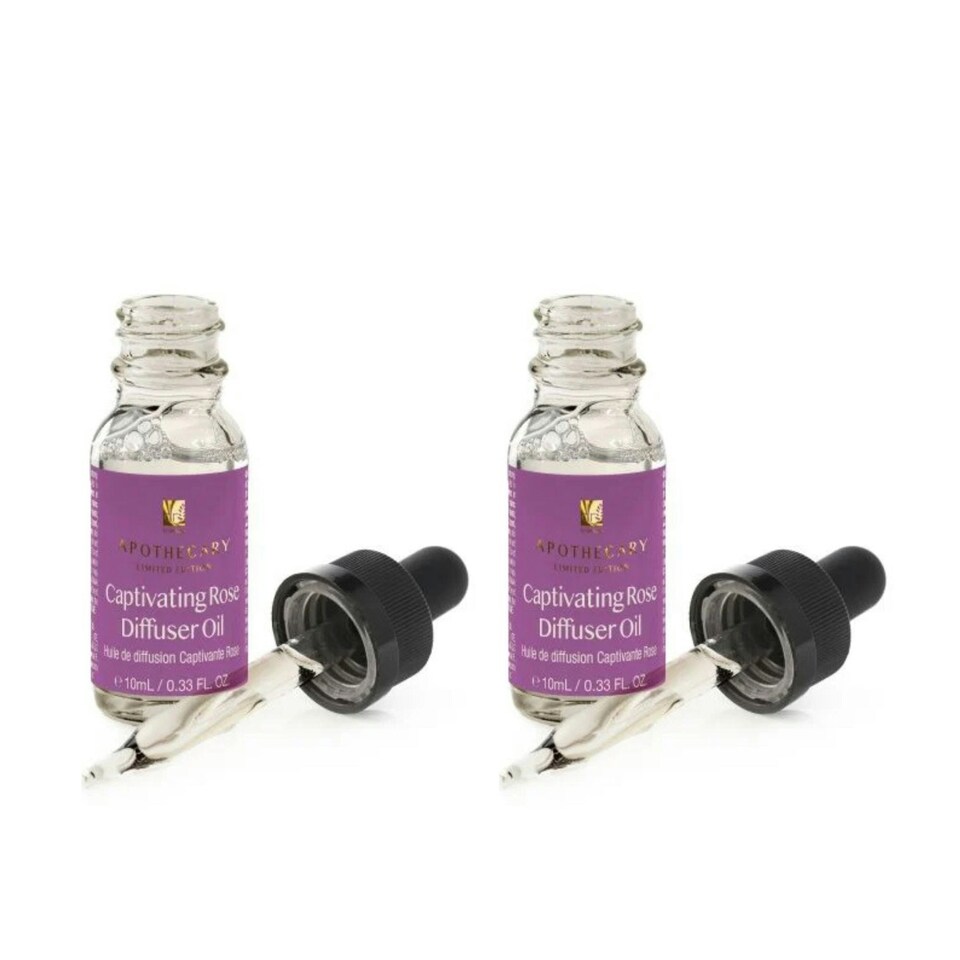 image 1 of Dr Botanicals Captivating Rose Diffuser Oil 10ml Twin Value Savings Pack
