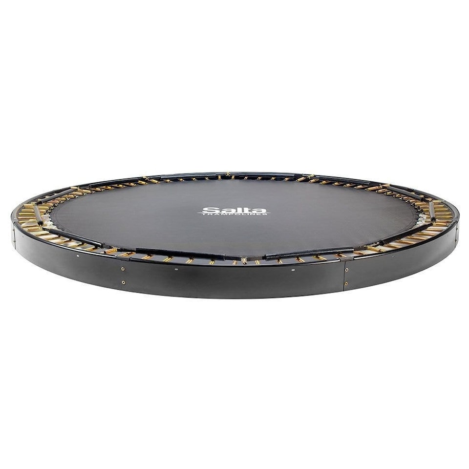 image 1 of 8ft 2" Salta Black Royal Baseground Round Trampoline