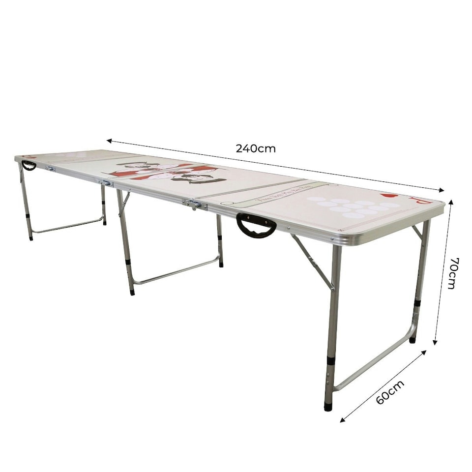 image 1 of Beer Pong Table 8FT