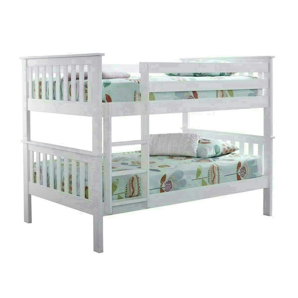 Oslo White Quadruple Sleeper Bunk Bed